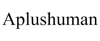 APLUSHUMAN
