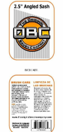 OBC THE ORIGINAL BRUSH COMPANY