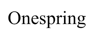 ONESPRING