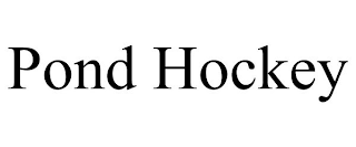 POND HOCKEY