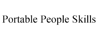 PORTABLE PEOPLE SKILLS