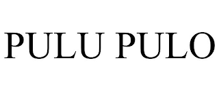 PULU PULO