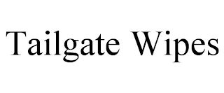 TAILGATE WIPES