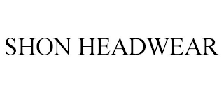 SHON HEADWEAR