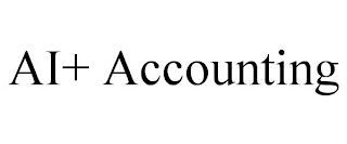 AI+ ACCOUNTING