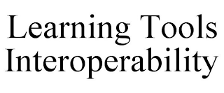 LEARNING TOOLS INTEROPERABILITY