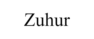 ZUHUR