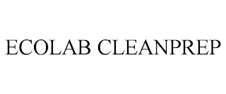 ECOLAB CLEANPREP