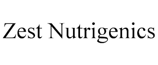 ZEST NUTRIGENICS