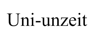 UNI-UNZEIT