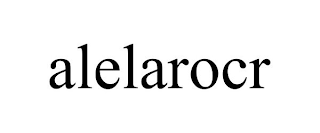 ALELAROCR