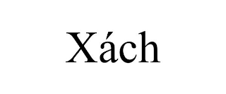 XÁCH