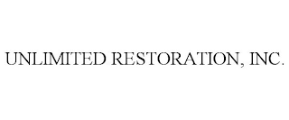 UNLIMITED RESTORATION, INC.