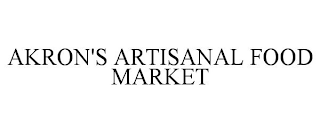 AKRON'S ARTISANAL FOOD MARKET