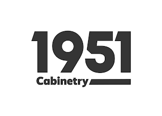 1951 CABINETRY