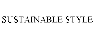 SUSTAINABLE STYLE