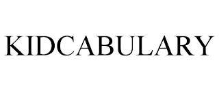 KIDCABULARY