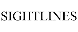 SIGHTLINES