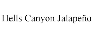 HELLS CANYON JALAPEÑO