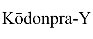 KODONPRA-Y