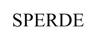 SPERDE