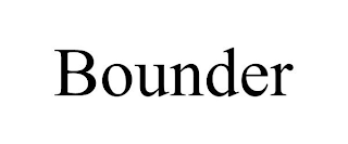 BOUNDER