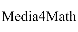 MEDIA4MATH