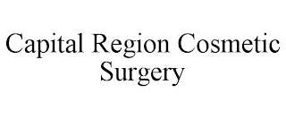 CAPITAL REGION COSMETIC SURGERY