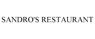 SANDRO'S RESTAURANT