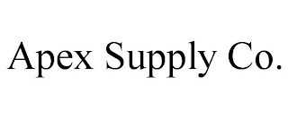 APEX SUPPLY CO.