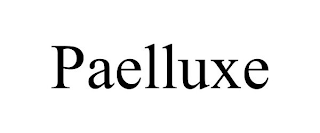 PAELLUXE