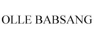 OLLE BABSANG