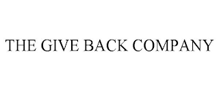 THE GIVE BACK COMPANY