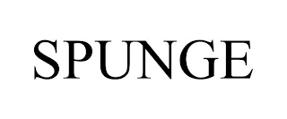 SPUNGE