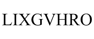 LIXGVHRO