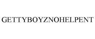 GETTYBOYZNOHELPENT