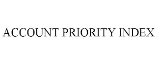 ACCOUNT PRIORITY INDEX