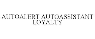 AUTOALERT AUTOASSISTANT LOYALTY