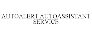 AUTOALERT AUTOASSISTANT SERVICE