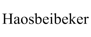 HAOSBEIBEKER