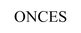 ONCES