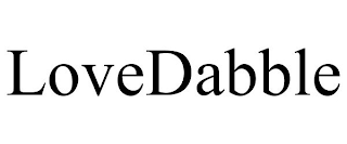 LOVEDABBLE