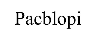 PACBLOPI