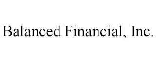 BALANCED FINANCIAL, INC.