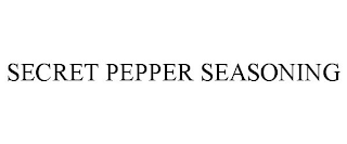 SECRET PEPPER SEASONING