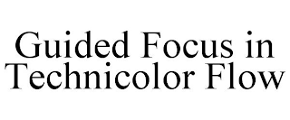 GUIDED FOCUS IN TECHNICOLOR FLOW