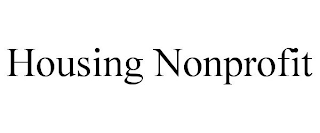 HOUSING NONPROFIT