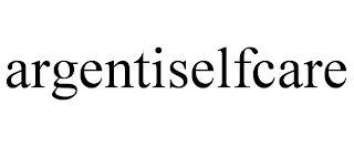 ARGENTISELFCARE