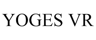 YOGES VR
