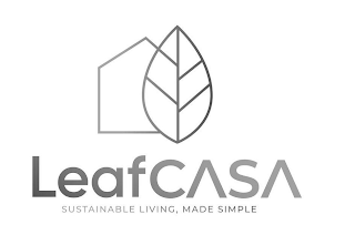 LEAFCASA SUSTAINABLE LIVING, MADE SIMPLE